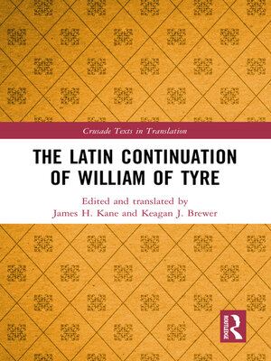 cover image of The Latin Continuation of William of Tyre